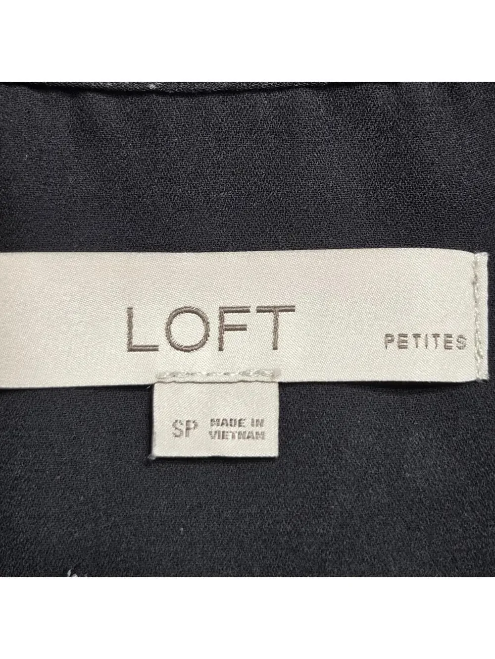 LOFT black sheer